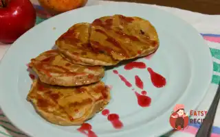 Оладки З Цільнозернового Борошна З Яблуками