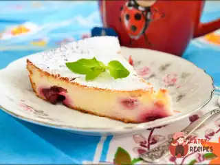 Вишневий творожник