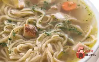 Суп З Індички З Яєчною Локшиною