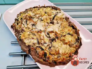 Грибна кетопіццетта