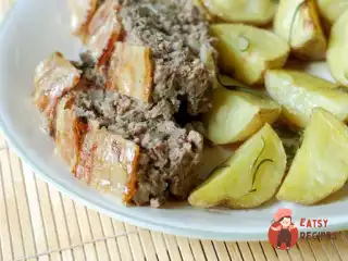 Листковий м'ясний хліб