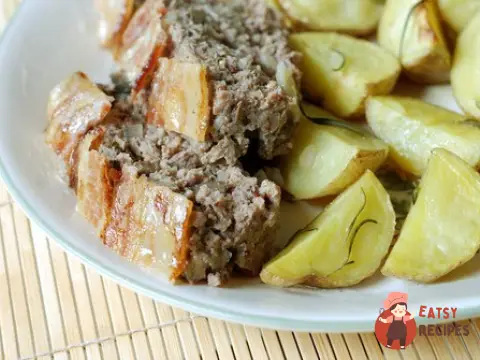 Листковий м'ясний хліб