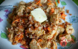 Гречка По-Купецьки З Курячою Грудкою