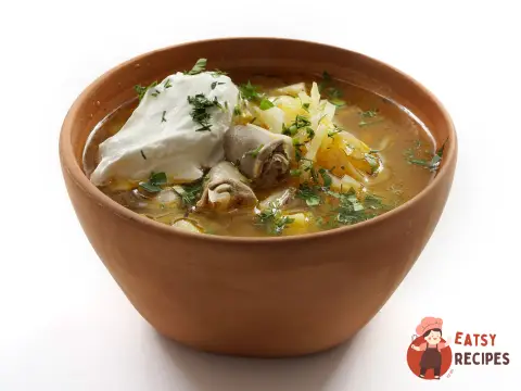 Щи з курячими серцями