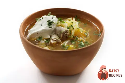 Щи з курячими серцями