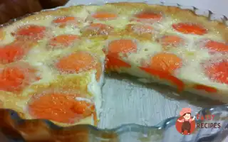 Ніжне Кремове Клафуті З Абрикосами