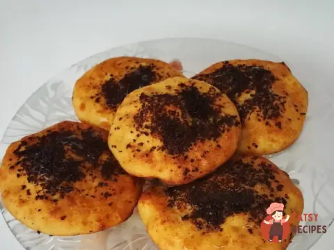 Сирці з бананом у духовці