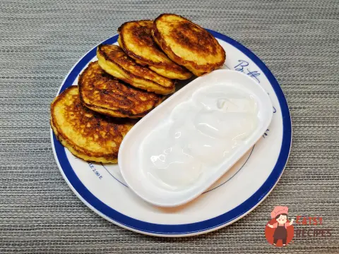 Оладки з гарбузом