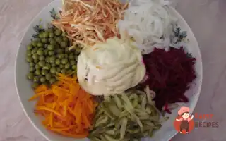 Салат Зі Смаженою Картоплею, Буряком Та М'яСом