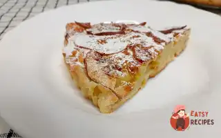 Яблучний пиріг на кефірі