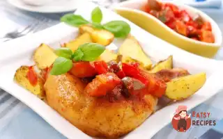 Курка З Томатами По-Кавказьки