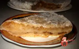 Насипний Яблучний Пиріг З Корицею