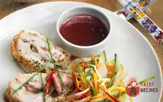 Курка З Овочевою Локшиною Та Соусом З Ялівцю