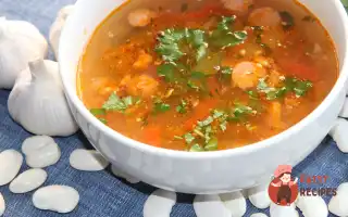 Суп Із Квасолі З Шинкою