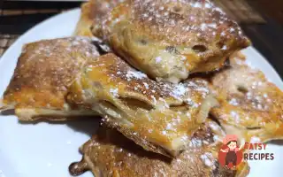 Слойки з яблуком