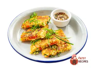 Корейські овочеві оладки паджун