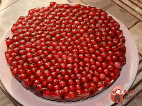 Желейний торт з печивом