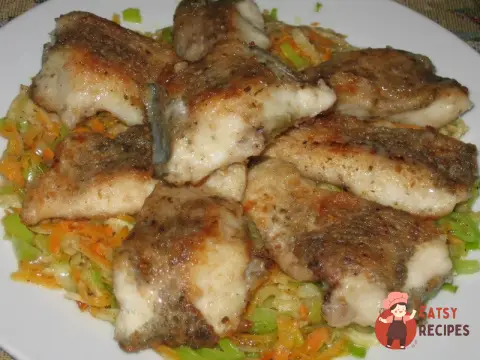 Щучка з овочами
