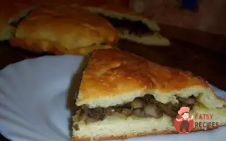 Пісний Пиріг З Печерицями
