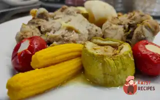 Курка З Кабачками У Рукаві