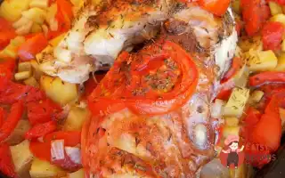 Риба-Скорпіон, Запечена З Овочами