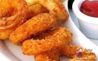 Цибульні Кільця З Кисло-Солодким Соусом