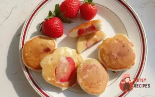 Полуничні млинці на сніданок для коханої до 14 лютого