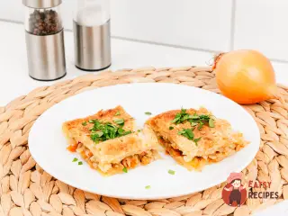 Крок 8: Листковий пиріг з капустою та куркою