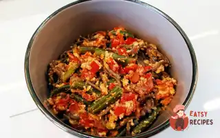 Гречана Локшина З Овочами