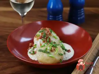 Цепеліни з сиром та м'ясом