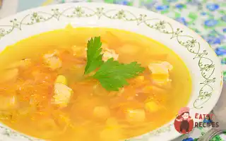 Курячий Суп З Овочами Та Сметаною