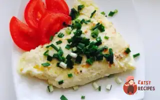 Простий Омлет Із Сиром