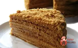 Медовик Із Шоколадною Крихтою