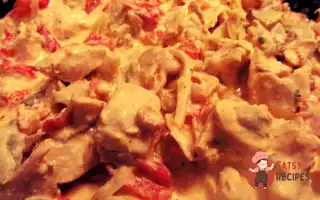 Курка З Овочами Та Печерицями, Тушкована У Вершках