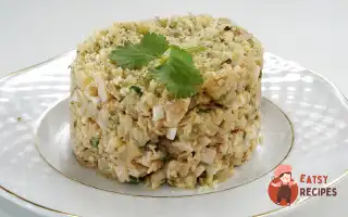 Салат З Куркою, Ананасом Та Волоськими Горіхами