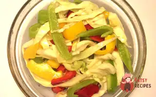 Капустяний Салат Із Солодким Перцем