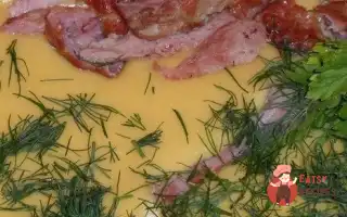 Сирний Суп Із Копченими Ребрами
