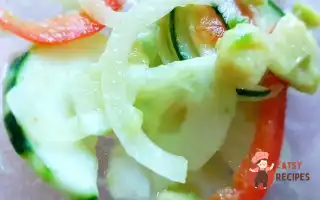 Салат З Огірками Та Авокадо