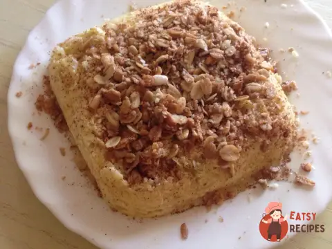 Сирно-яблучне суфле з корицею та медом