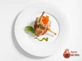 Перепілка з сочевицею