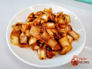 Смажена пекінська капуста каррі