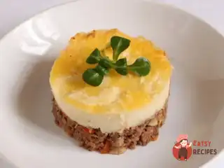 Пастуший пиріг з грибами