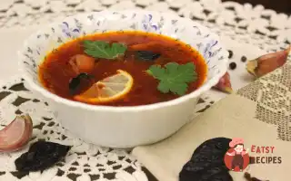 Борщ Із Чорносливом Та Лимоном