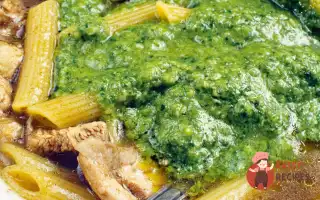 Суп З Макаронами Та Песто