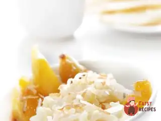 Вершковий суп із кураги з рисом