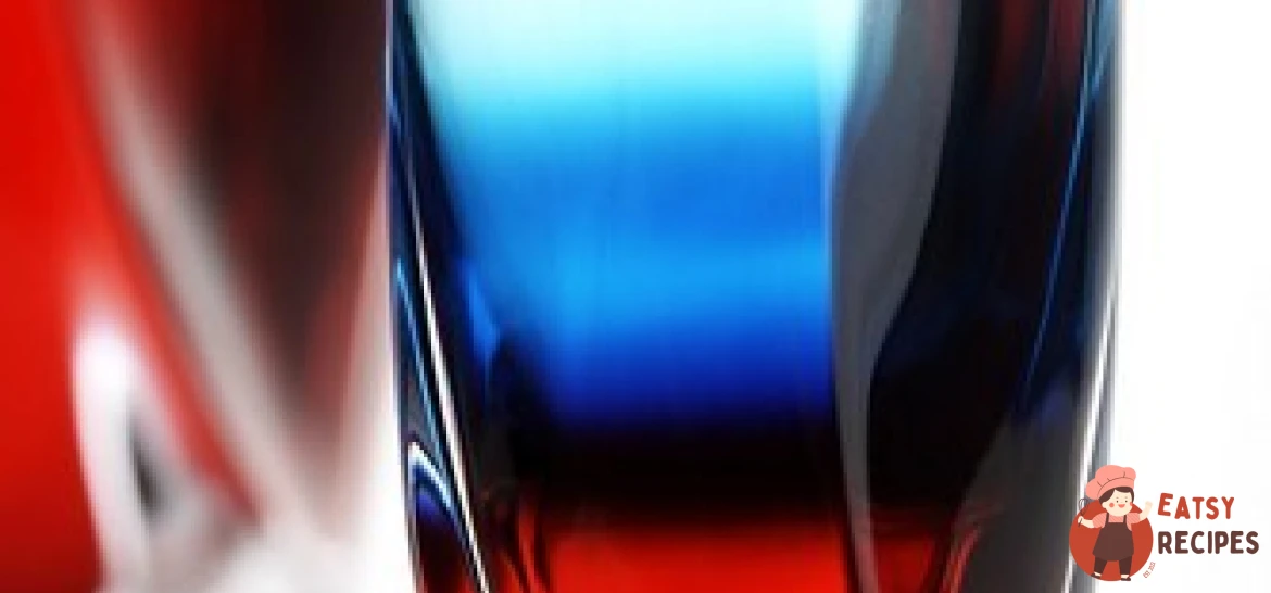 Біло-синьо-червоний напій