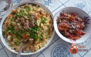 Cалат Ачик-Чучук До Узбецького Плову