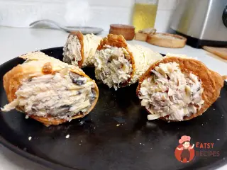Крок 8: Закуска з куркою та грибами