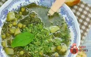 Овочевий Суп Із Песто Із Щавлю