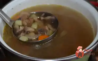 Грибний Суп З Картоплею Та Зеленню
